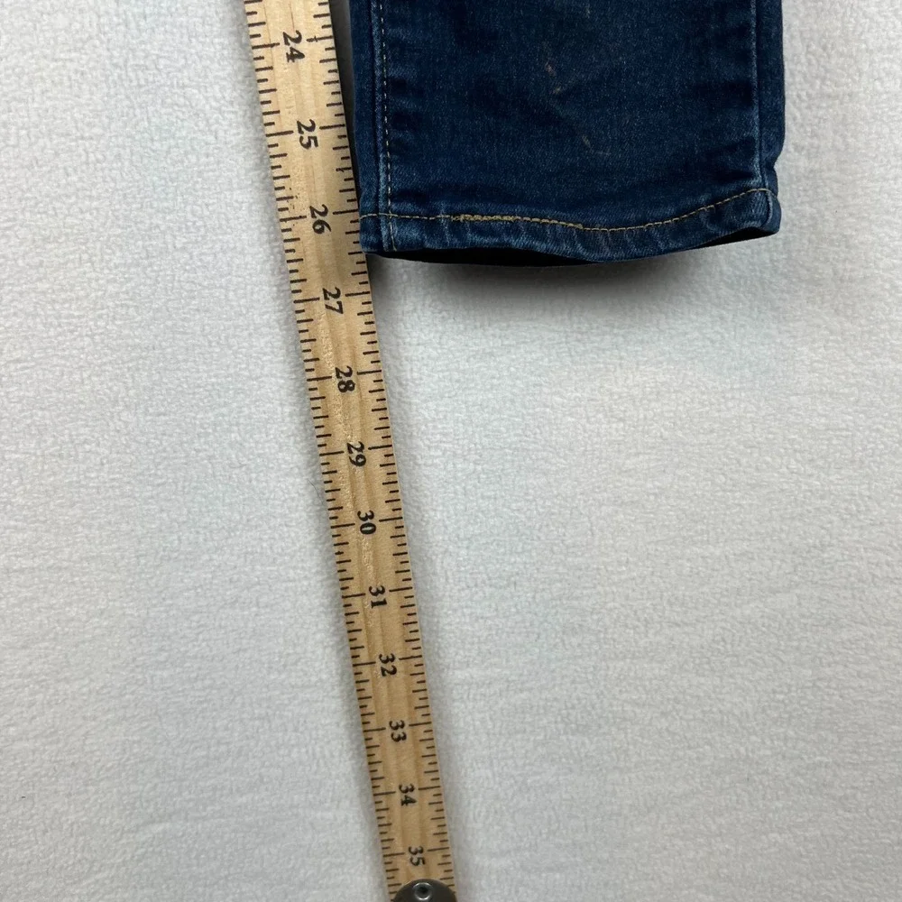 Levis‎ 711 Skinny Jeans Dark Wash Denim Classic Style Womens Size 28